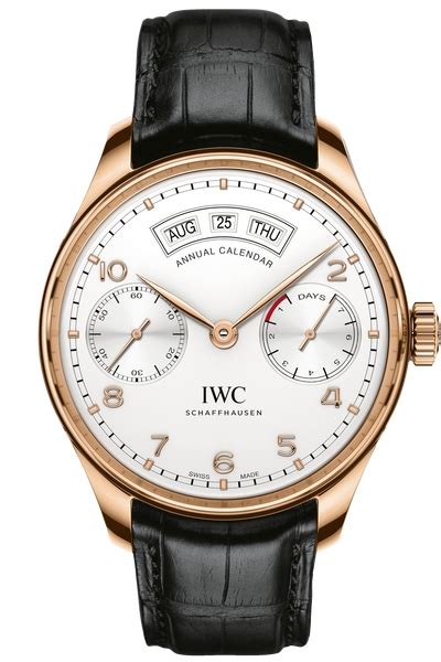 IWC Portugieser Annual Calendar IW503504 oro rosso Acquisto 